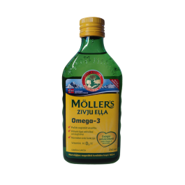 Möller’s zivju eļļa (Dabīga garša) 250 ml 