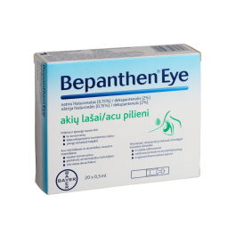 BEPANTHEN EYE acu pilieni 0.5 N20