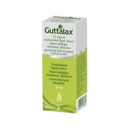 GUTTALAX 7,5 mg/ml pilieni iekšķīgai lietošanai, šķīdums 15 ml N1