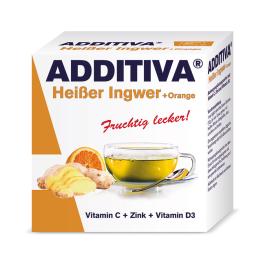 ADDITIVA ®Heiβer Ingwer + Orange Vitamin C + Zink + Vitamin D3