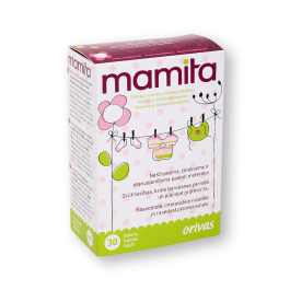 Mamita, kapsulas N30, uztura bagātinātājs