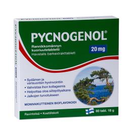 Pycnogenol 20mg tabletes N60