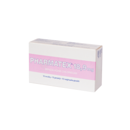 PHARMATEX 18,9mg Pesāriji N10   