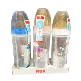 NUK pudelīte plastmasa 2 LA 250 ml