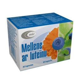 MELLENE ar luteīnu kapsulas N40