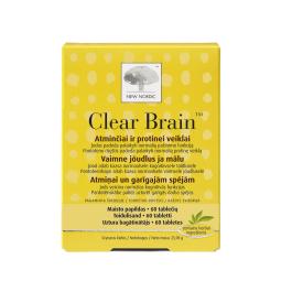 Clear Brain tabletes atmiņai N60