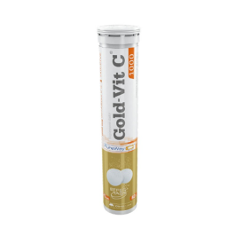 OLIMPLABS Gold C vitamīns apelsīnu putojošas tabletes N20   