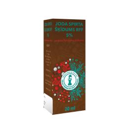 Joda spirta šķīdums RFF 5% 20ml