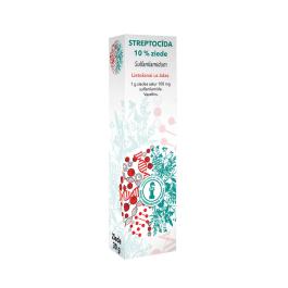 Streptocīda 10% ziede 30 g