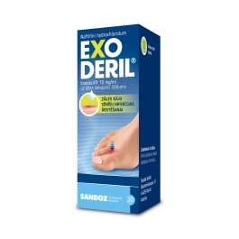 EXODERIL 10mg/ml šķīdums 20 ml