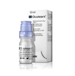 Ocutears bezkonservantu acu pilieni, šķīdums 10 ml