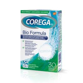 COREGA BIO-FORMULA, tabletes zobu protēžu tīrīšanai, N30