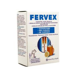 FERVEX 500mg/25mg/200mg granulas N8 bez cukura 