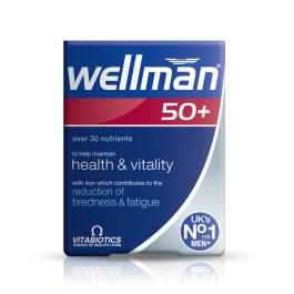 WELLMAN 50+ tabletes N30 