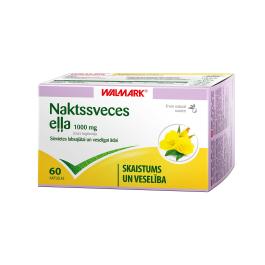 WALMARK NAKTSSVECES EĻĻA 1000MG kapsulas N60