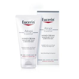 EUCERIN AtopiControl sejas kopšanas krēms 12% Omega 50 ml N1