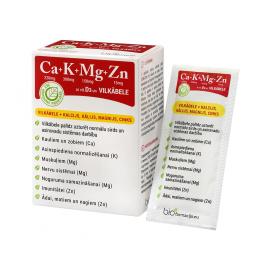 CA+K+MG+ZN ar vit.D3 un vilkābeli pulveris N14 
