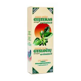 Ceļteku sīrups ar vitamīnu C 200 ml 