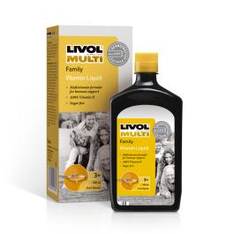 LIVOl MULTI šķidrie vitamīni 500 ml