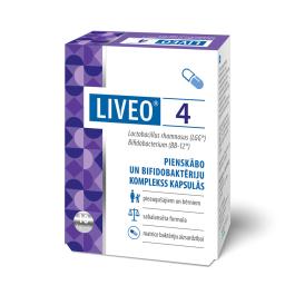 LIVEO 4 pienskābo un bifidobaktēriju komplekss N10