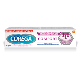 COREGA COMFORT, Zobu protēžu fiksācijas krēms 40 g