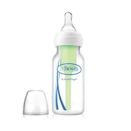 Dr. Brown‘s pudelīte OPTIONS+ ar šauru kakliņu, standarta, 120 ml