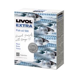 LIVOL EXTRA Fish oil 500mg N40 