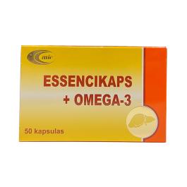 Essencicaps+Omega3 kapsulas N50 